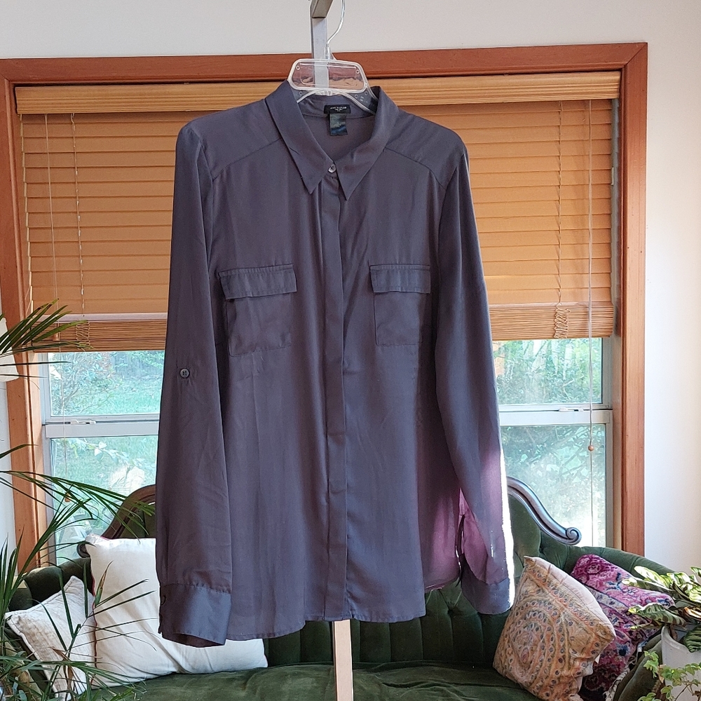 Long sleeve Anne Taylor blouse